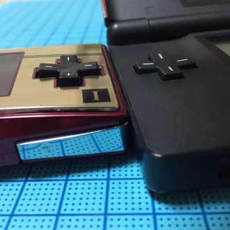 ミクロとDS lite比較画像(横から)