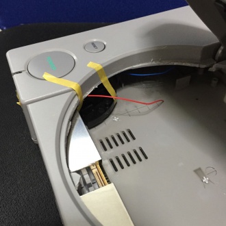 筐体表面からの写真