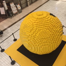 LEGOパックマン斜め上から