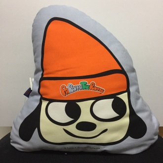 パラッパラッパー ダイカットクッション