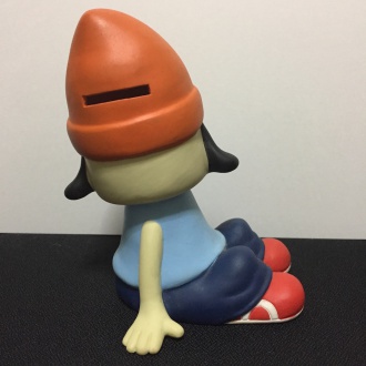 パラッパ座りフィギュア 背面