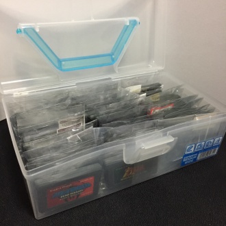 ゲームボーイアドバンスソフトの収納
