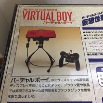 バーチャルボーイ 外箱裏面 機構解説