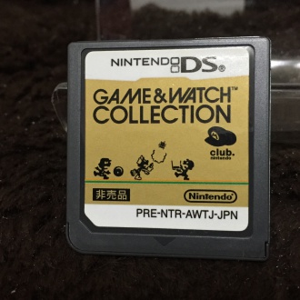 「GAME&WATCH COLLECTION」カード ラベル面
