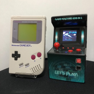 GAME MACHINE 108 IN 1 とゲームボーイ