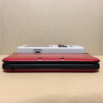 ゲームボーイと3DSLLのサイズ比較(側面)